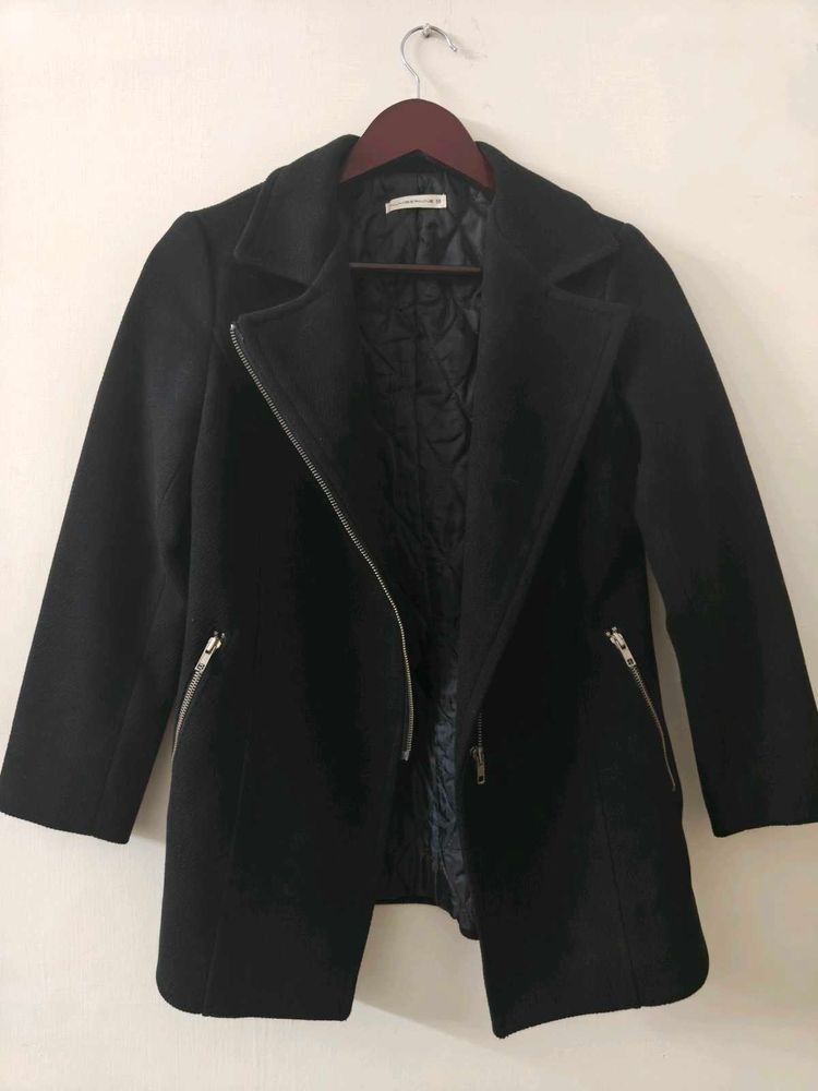 Chic Black Moto Jacket