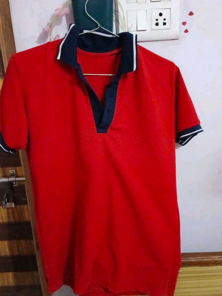 Red Polo T-Shirt