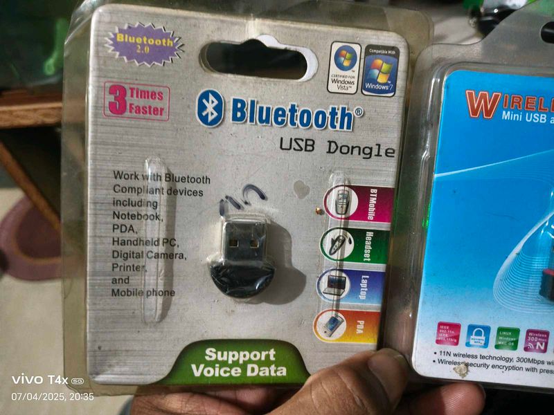 Bluetooth USB  And Wifi Dongle