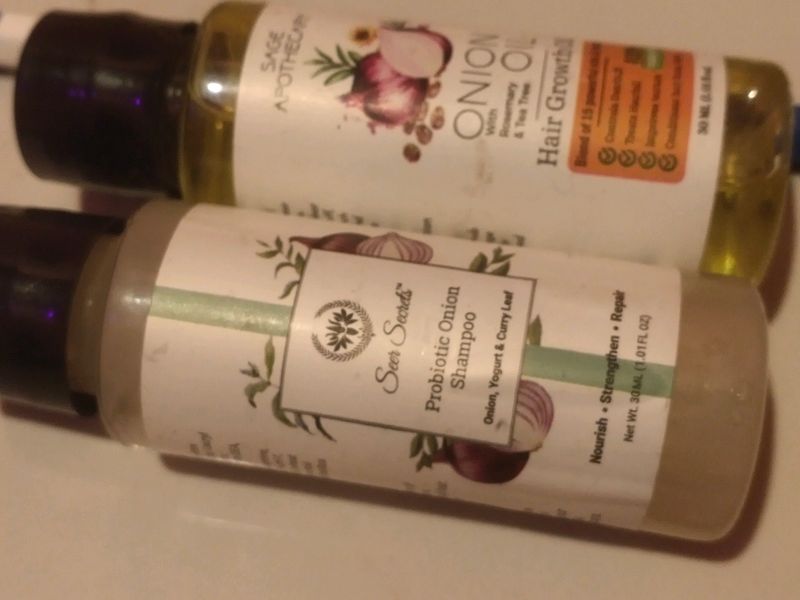 Onion Shampoo And Oil