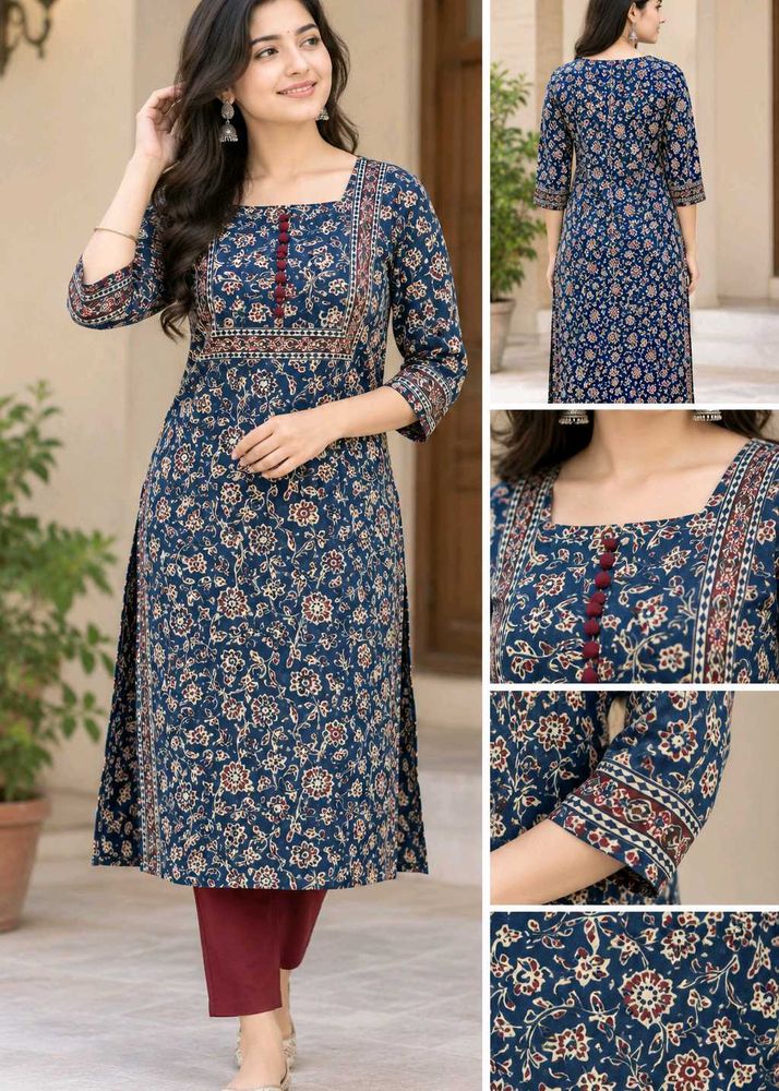 pure cotton kurti
