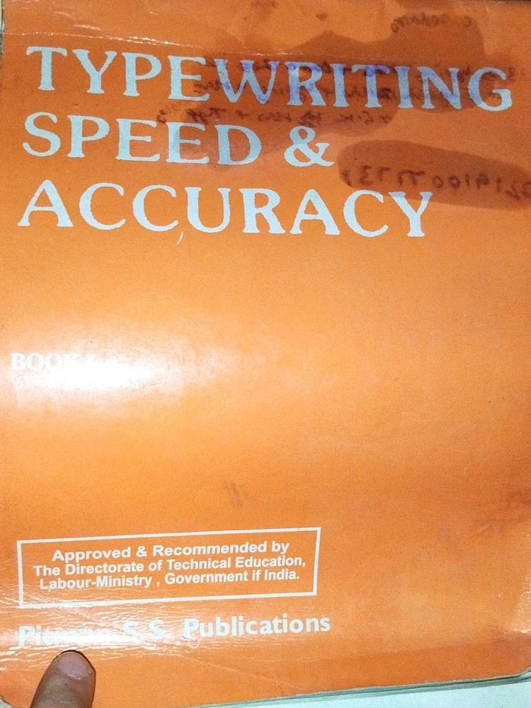 Typewriting Speed &amp; Accuracy Book