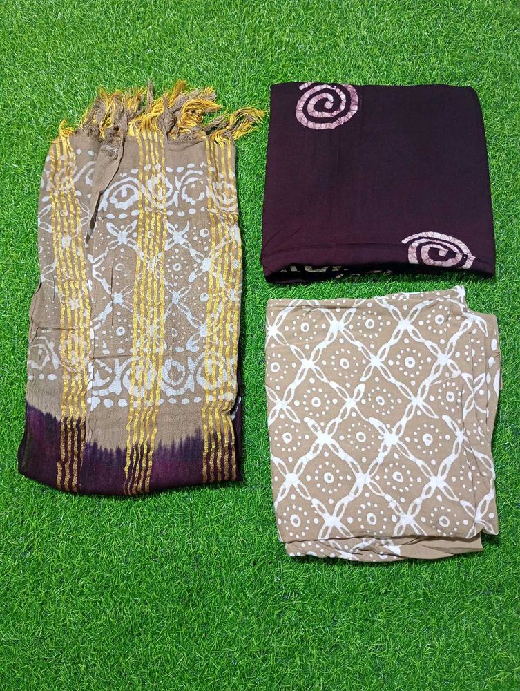 beautiful batik print dress material