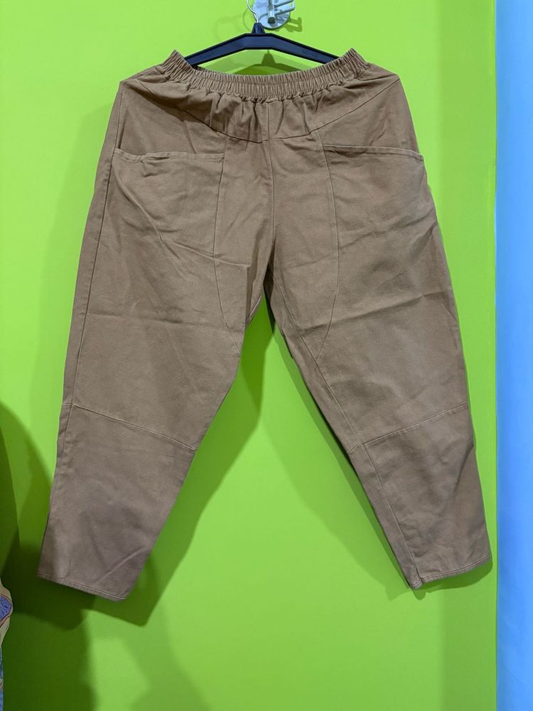 Comfy Brown Harem Pants