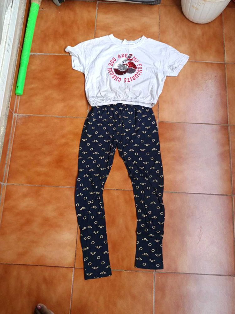 Girls' Outfit Set - Cute &amp; Comfy