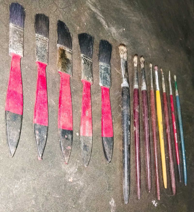 Artist Painting Mini Brush Two Sets