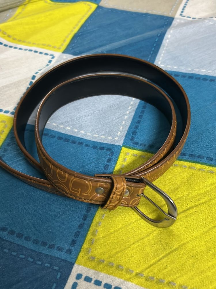 Yellow Brown Pretty Leather Belt For Women And Men