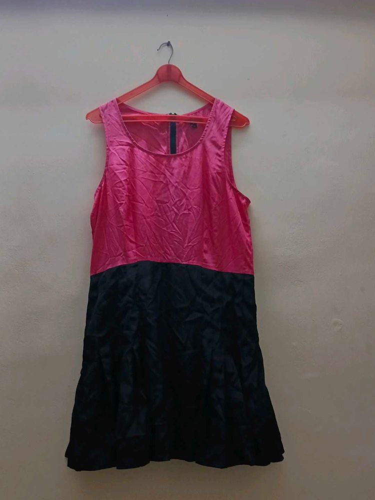 Pink &amp; Black Dress