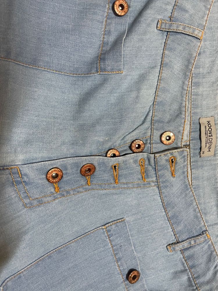 Light Wash Denim Pants