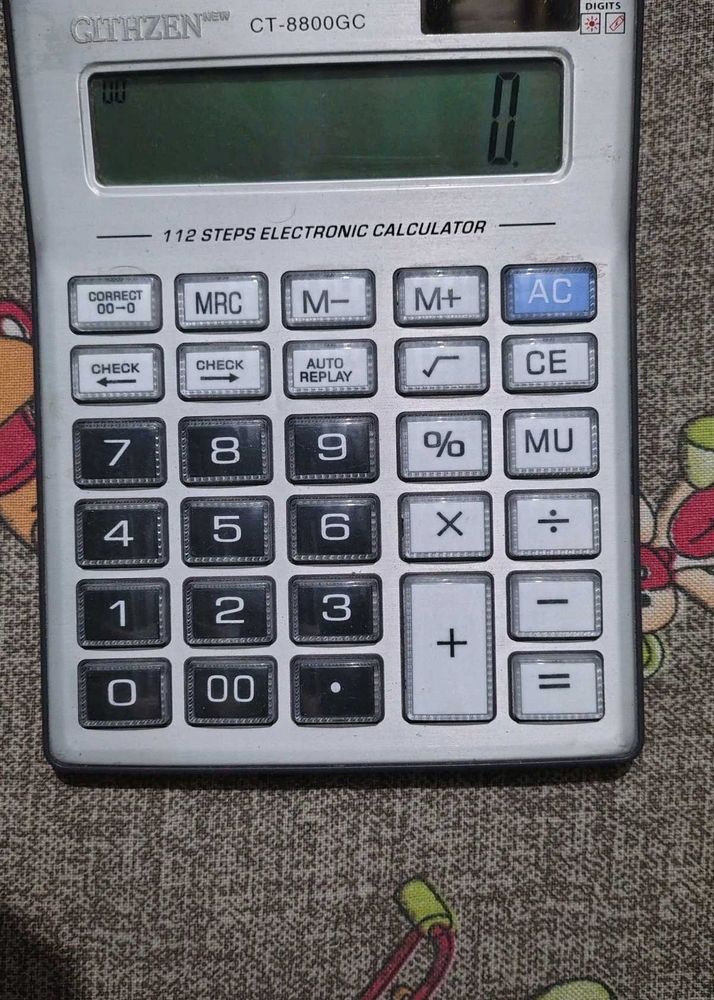 Citizen CT-8800GC Electronic Calculator