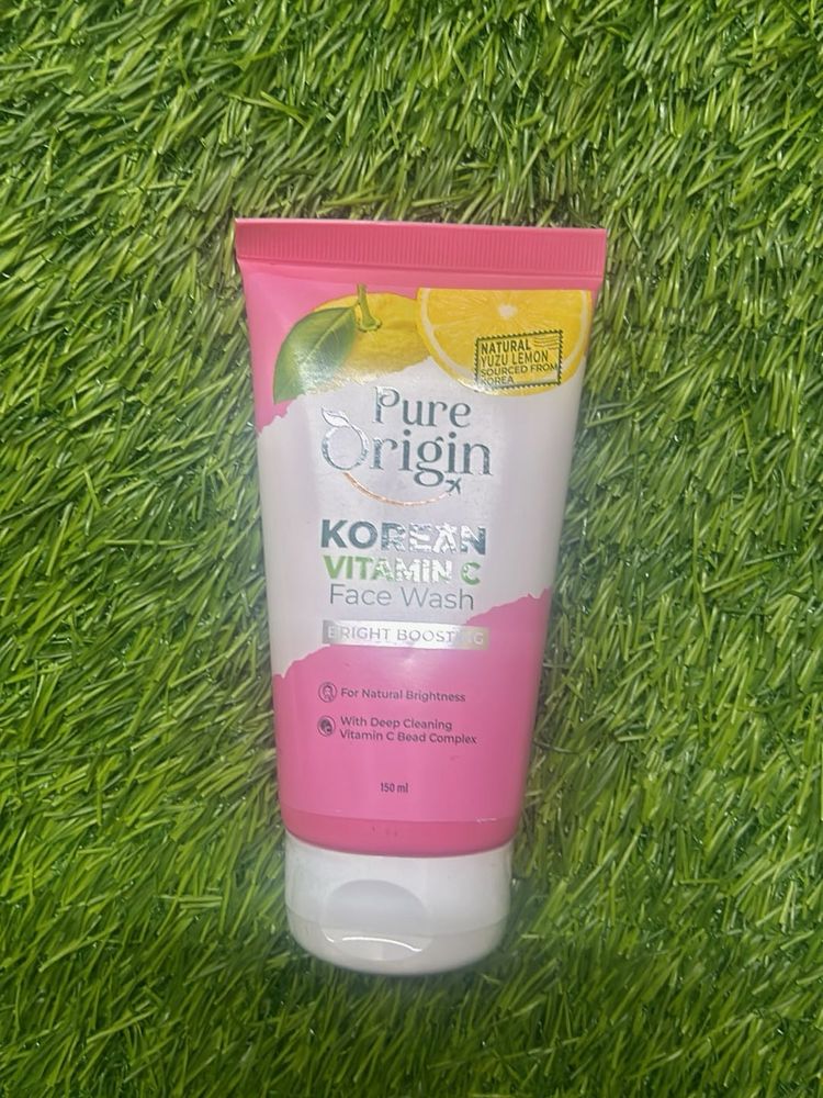Pure Origin Korean Vitamin C Face Wash