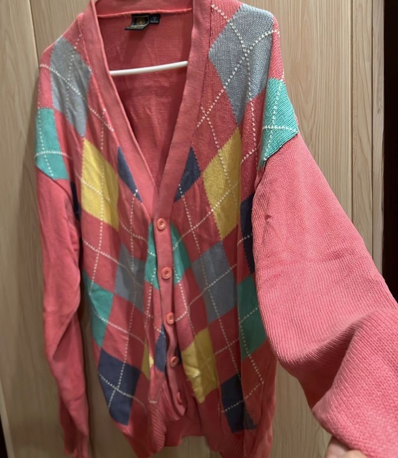 Argyle Cardigan