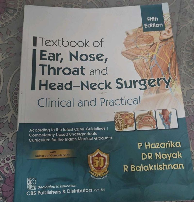 Textbook of ENT Hazarika