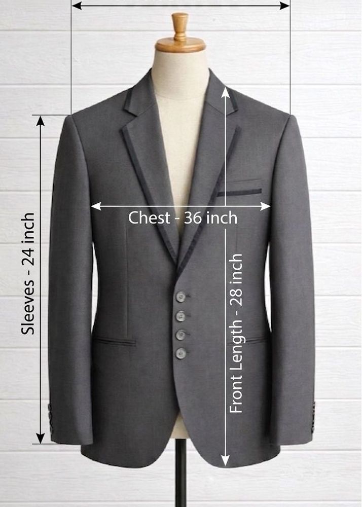 Men's Classic Grey Blazer