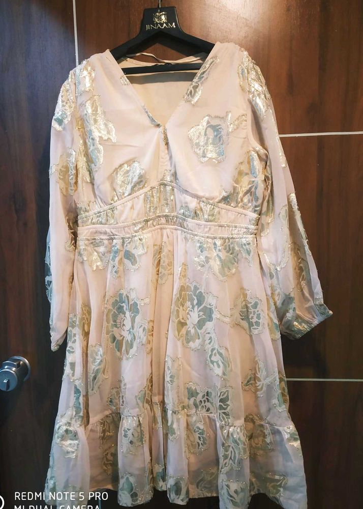 Sparkling Sheer Party Dress