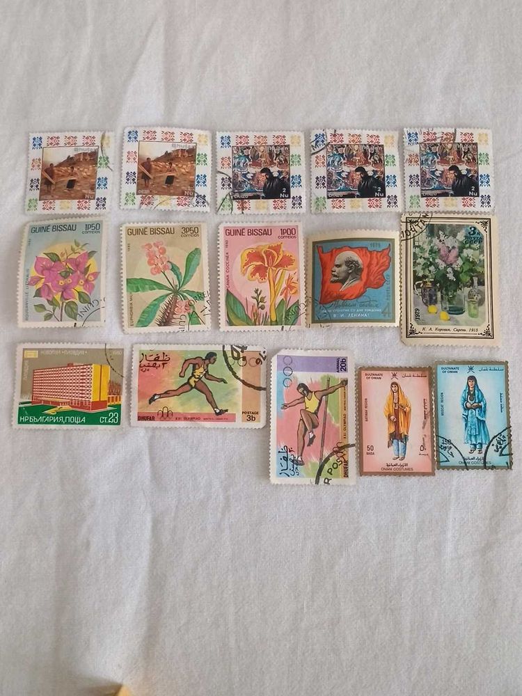 15 Vintage Stamps