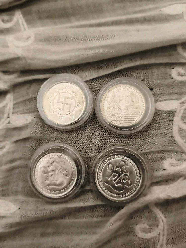 Silver Coins - Lot of 4 - 999 hallmark