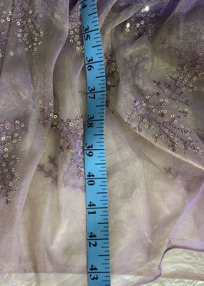 Elegant Lavender Ethnic Skirt