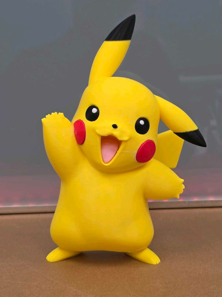 Pikachu Pokemon 3d printed Big Size