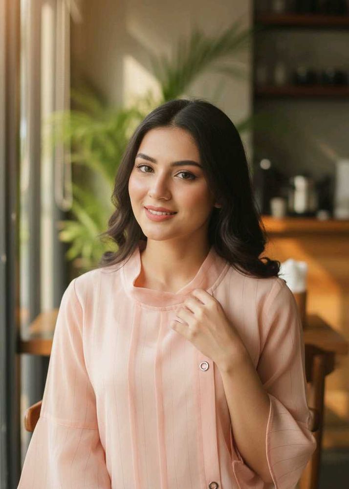 Elegant Pink Top