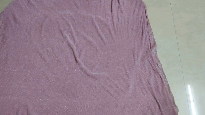Mauve Shimmering Fabric
