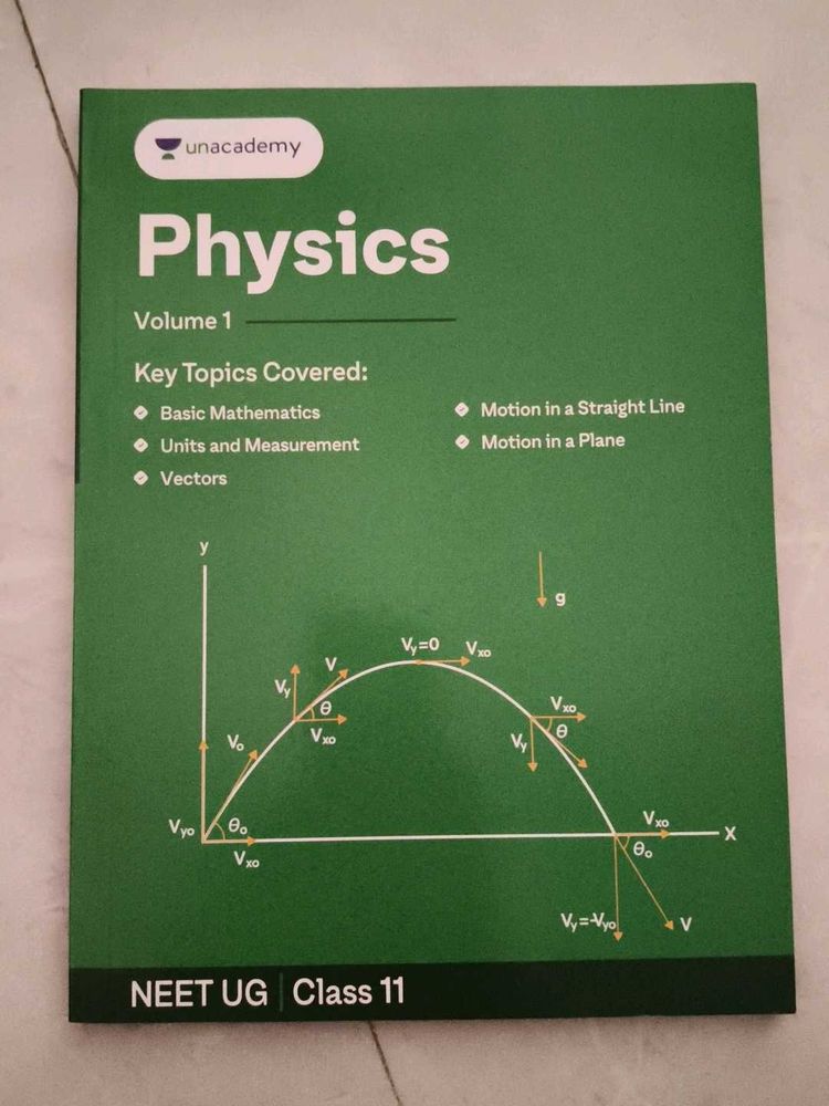 Unacademy Physics Volume 1,2,3,4 Book