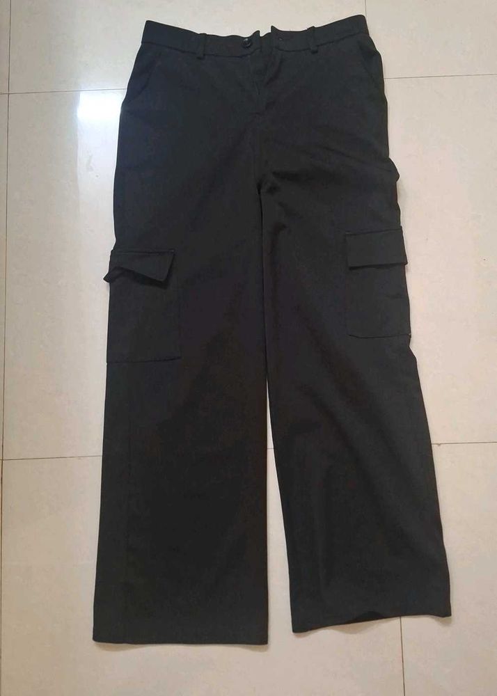 Women's Black Cargo Pants