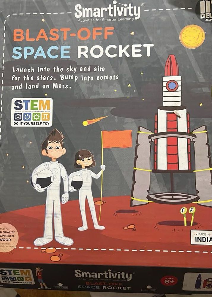 Smartivity Blast-Off Space Rocket Toy