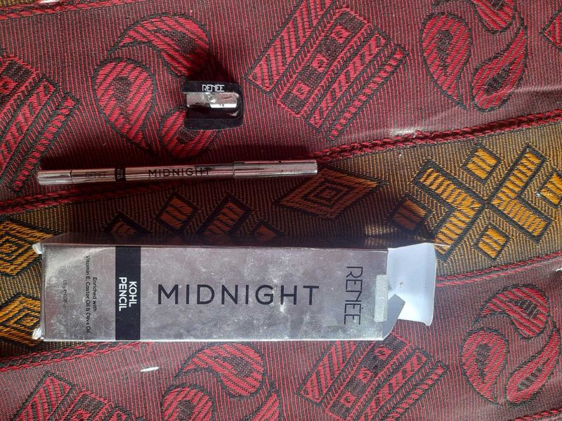 Renee Midnight Kohl Pencil with Sharpener