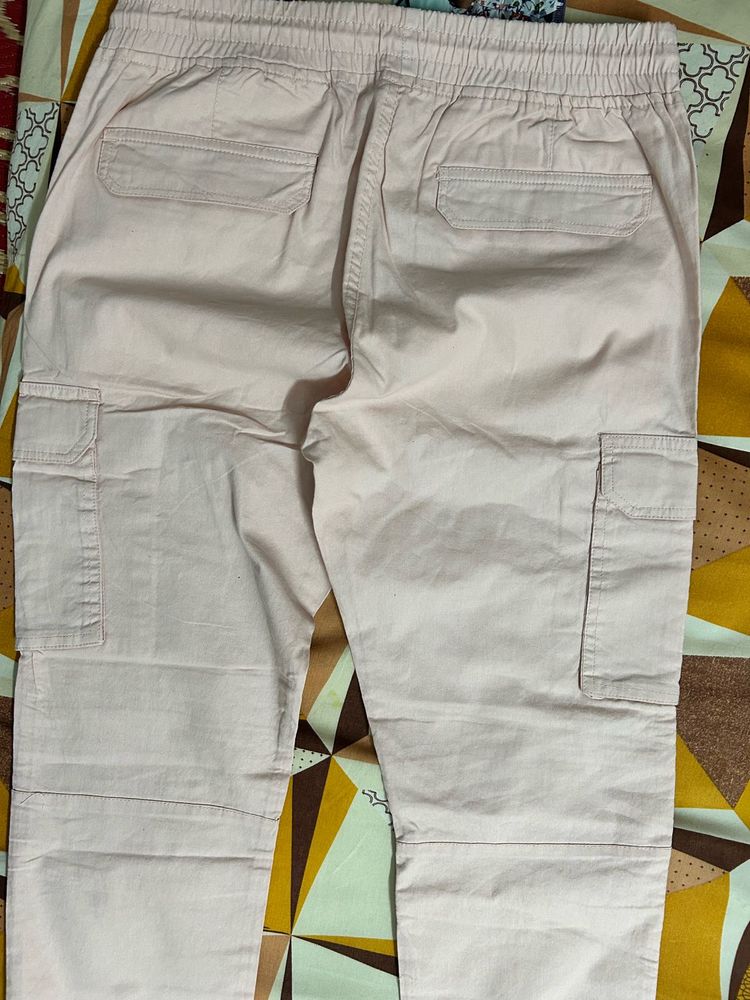Pink Cargo Pants