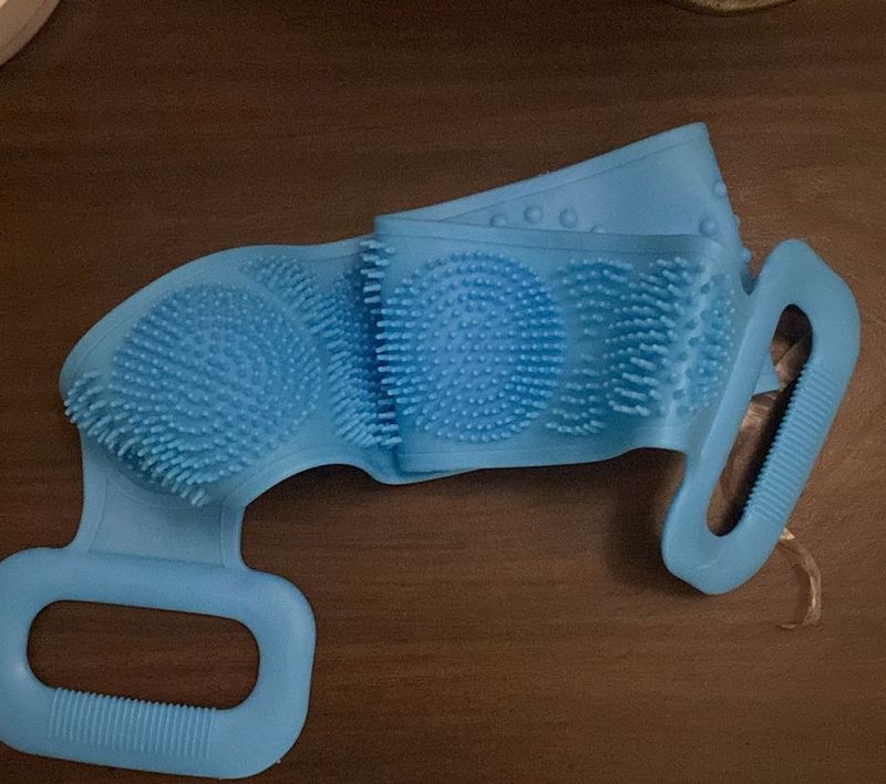 Silicone Back Scrubber Bath Belt