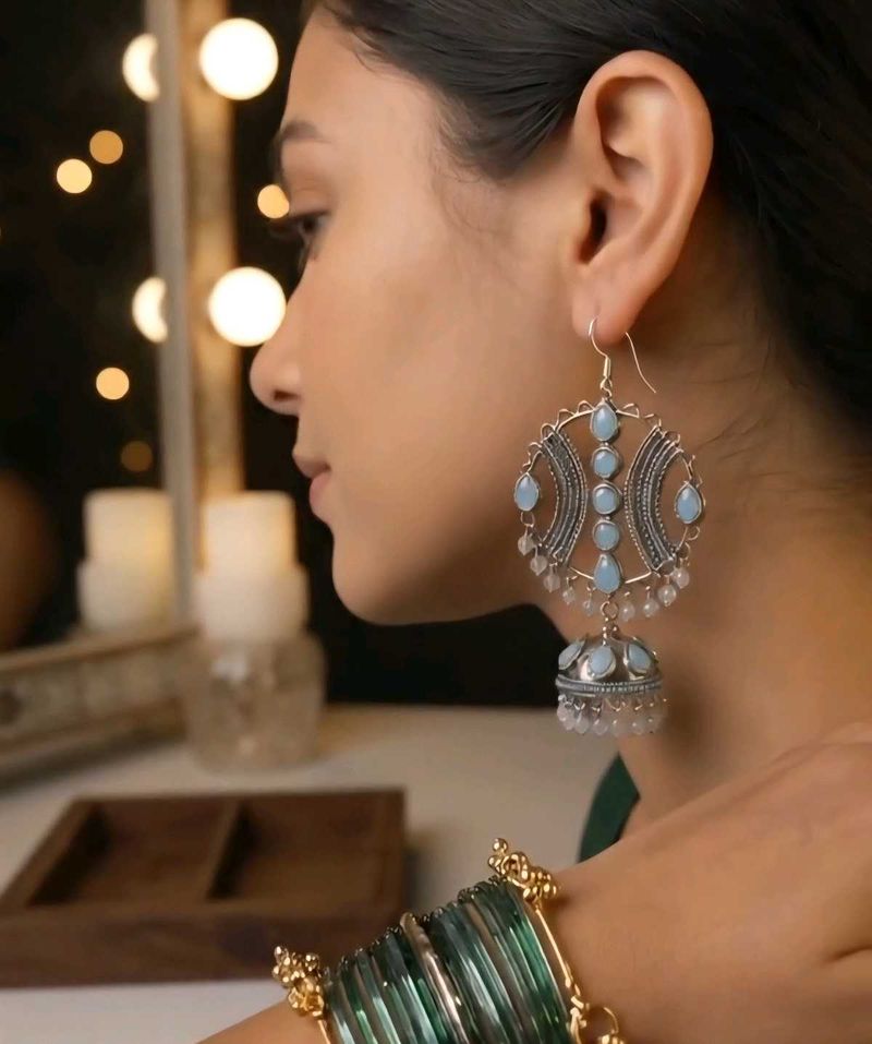 Anwar Jhumka Earrings x