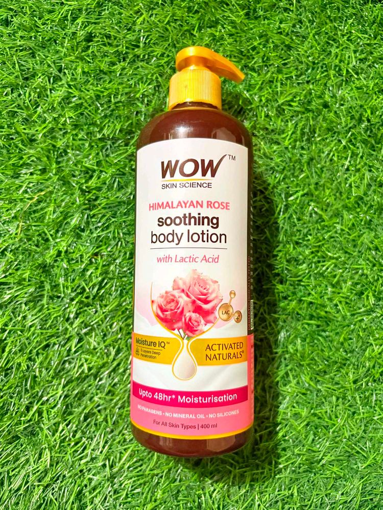 WOW Himalayan Rose Body Lotion 400ml