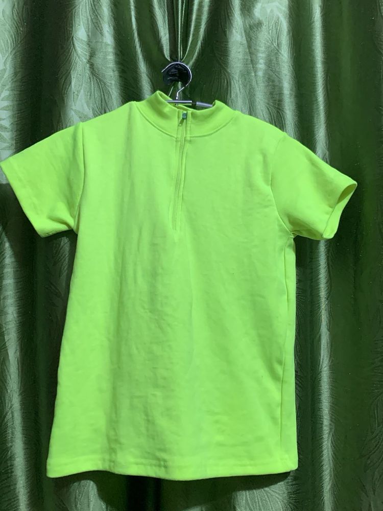 BRIGHT Lime Green Top