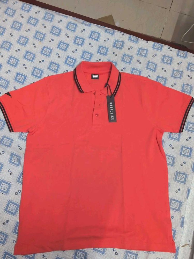 Men's Red Polo T-Shirt