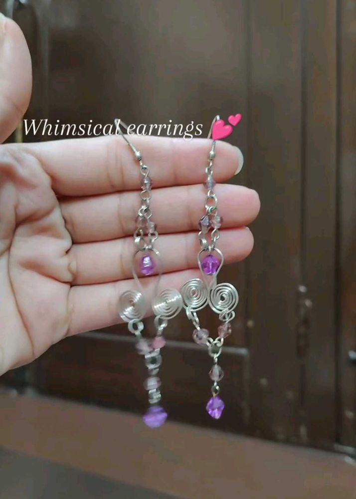 assorted Whimsical Beaded Drop earrings