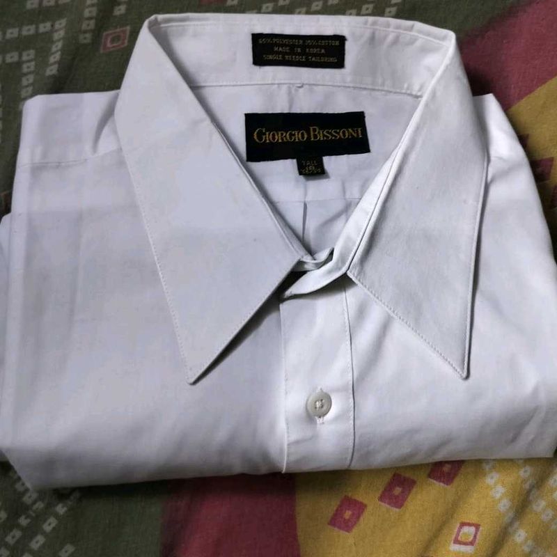 White Giorgio Bissoni Shirt