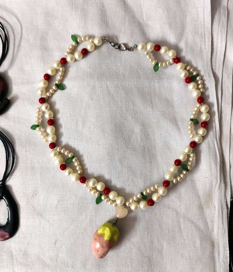 handmade y2k necklace
