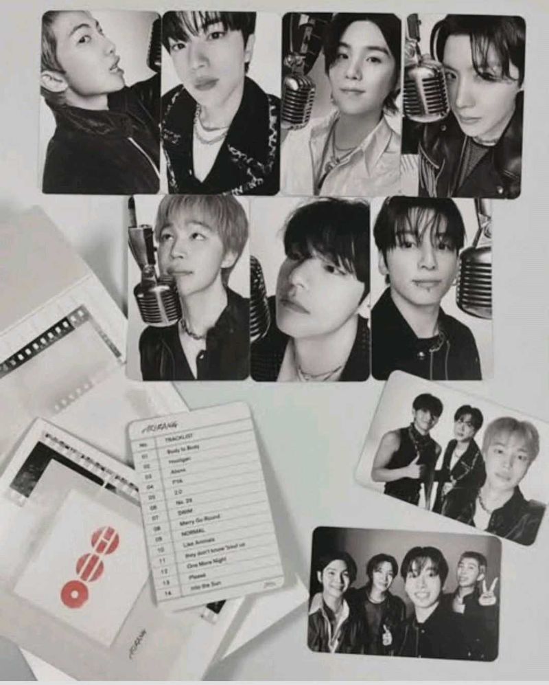 BTS Unofficial Photocards Set (9 pc)