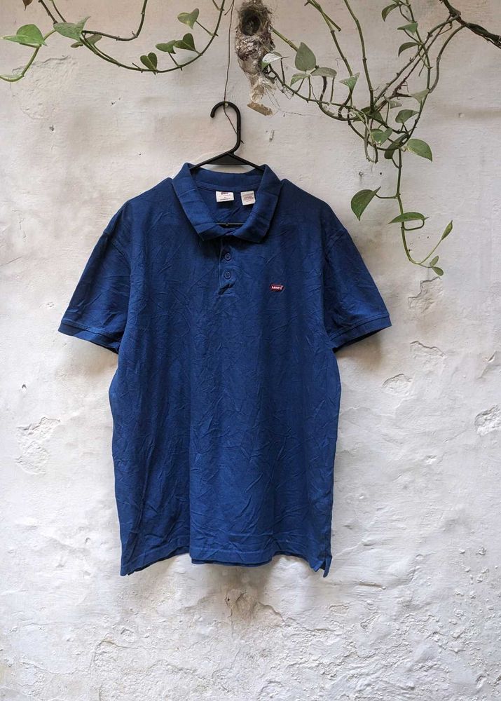 Levi's Men's Blue Polo T-Shirt 👕