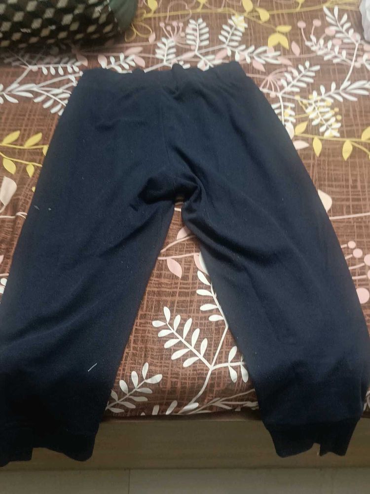 Comfortable women Dark Blue Cropped Pants