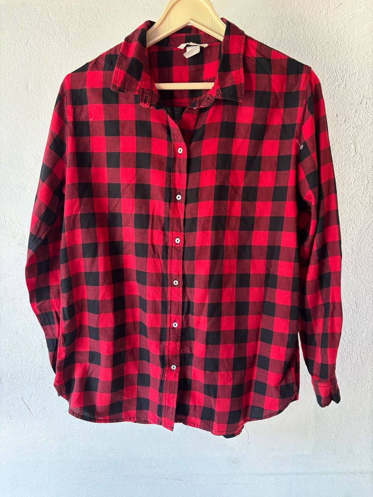 Red &amp; Black Buffalo Plaid Shirt