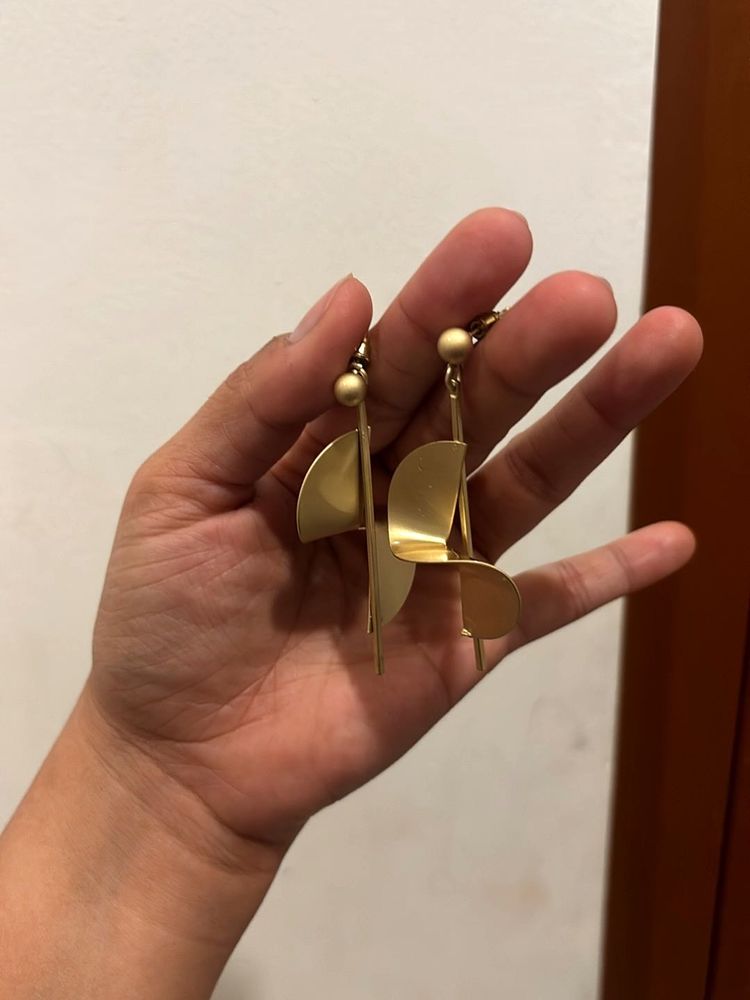 Statement Gold Earrings