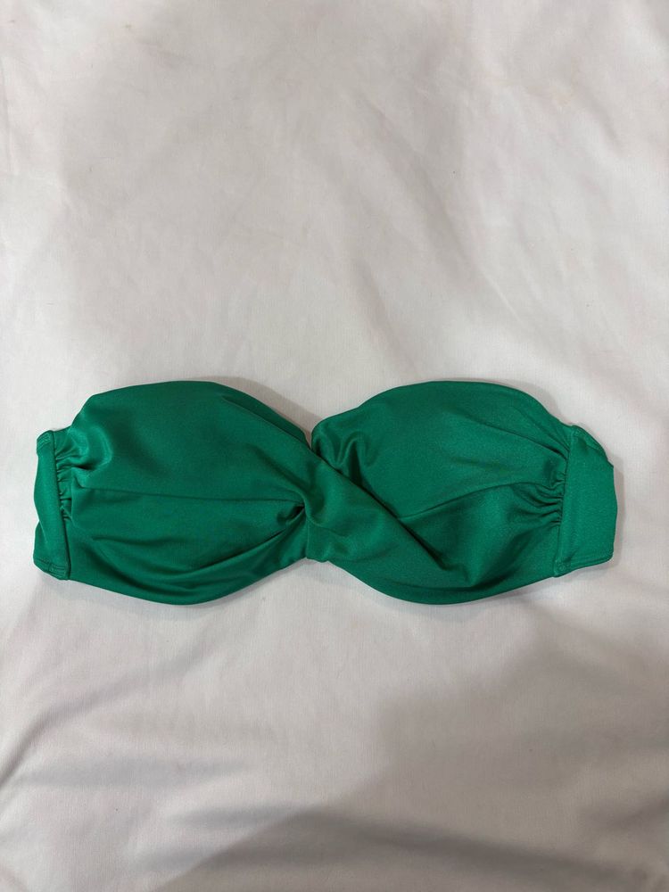 Emerald Green bikini upper  (padded )