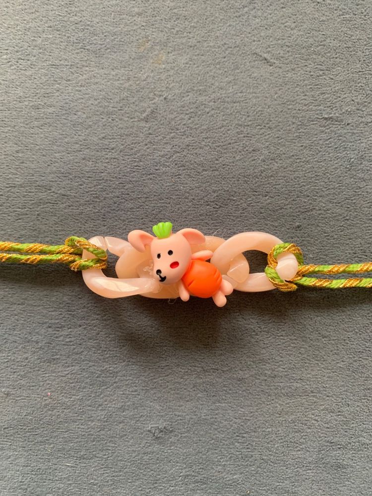 Baby Or Kids Piglet Bracelet Rakhi