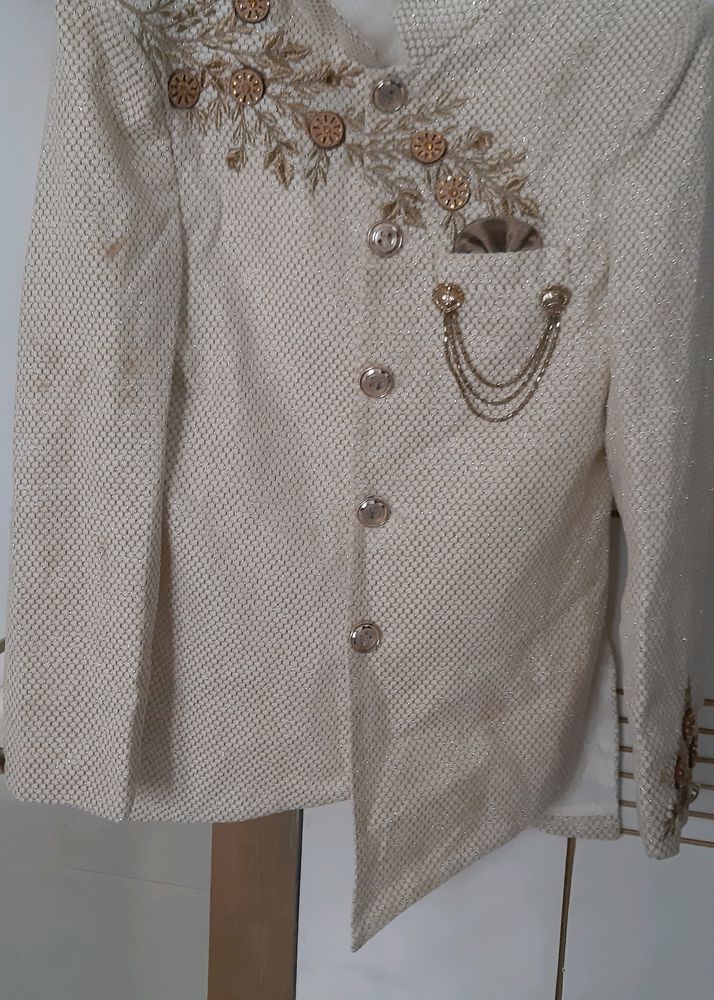 Wedding Sherwani With Kurta And Pajama