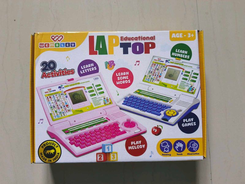 sealed piece kids laptop
