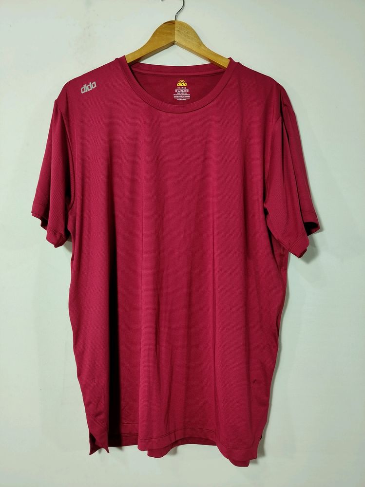Maroon Athletic Wear T-Shirt (Men's)