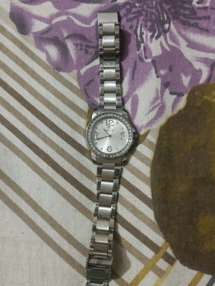 Silver Daily wear Watch