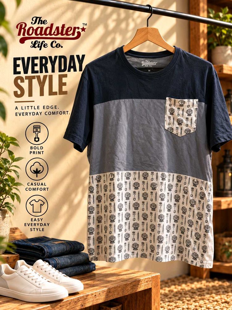 Oversized Roadster Life Co. Everyday Style T-Shirt